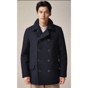 J Crew NWT $318 Men's Dock Primaloft Peacoat Large Navy